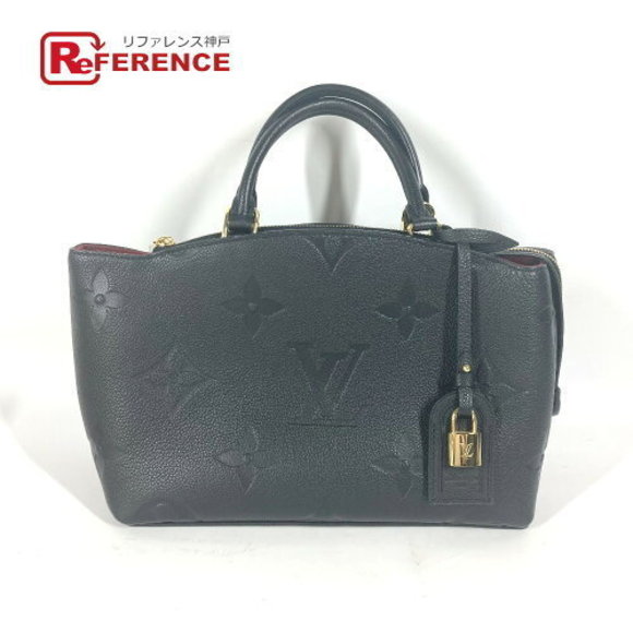Louis Vuitton Empreinte Palais Tote Bag Leather Noir Black - Picture 1 of 9